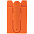 Чехол для карты на телефон Carver, оранжевый с логотипом в Волгограде заказать по выгодной цене в кибермаркете AvroraStore