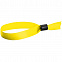 Несъемный браслет Seccur, желтый с логотипом в Волгограде заказать по выгодной цене в кибермаркете AvroraStore