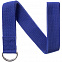 Ремень для йоги Loka, синий с логотипом в Волгограде заказать по выгодной цене в кибермаркете AvroraStore