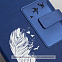 Ежедневник недатированный "Монти_Птицы", А5 с логотипом в Волгограде заказать по выгодной цене в кибермаркете AvroraStore