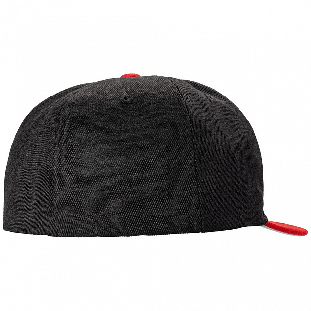 Бейсболка Ben Hope, черная с красным с логотипом в Волгограде заказать по выгодной цене в кибермаркете AvroraStore