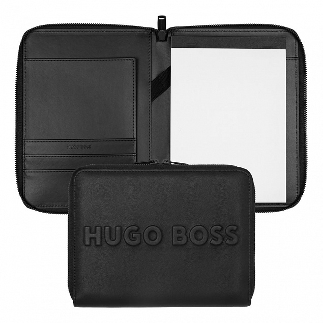 Папка Label Black Hugo Boss, формат A5 с логотипом в Волгограде заказать по выгодной цене в кибермаркете AvroraStore