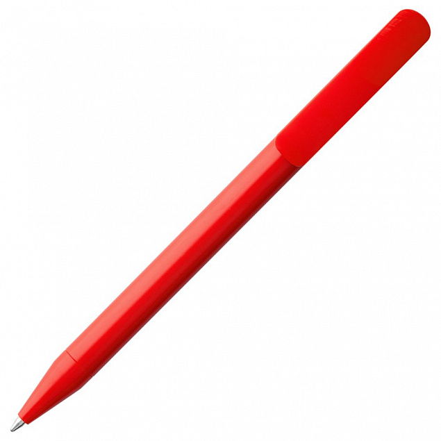 Ручка шариковая Prodir DS3 TPP, красная с логотипом в Волгограде заказать по выгодной цене в кибермаркете AvroraStore