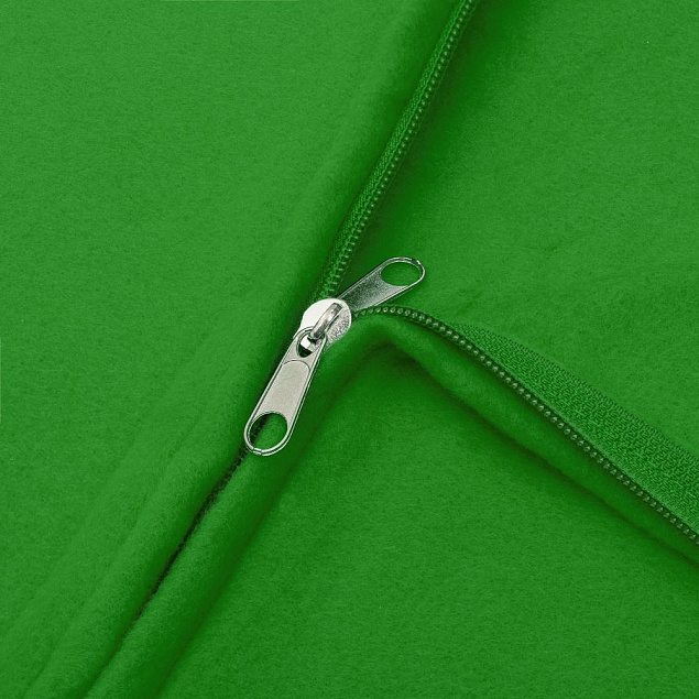 Плед-спальник Snug, зеленый с логотипом в Волгограде заказать по выгодной цене в кибермаркете AvroraStore