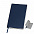 Бизнес-блокнот "Funky", 130*210 мм, синий, оранжевый форзац, мягкая обложка, блок-линейка с логотипом в Волгограде заказать по выгодной цене в кибермаркете AvroraStore