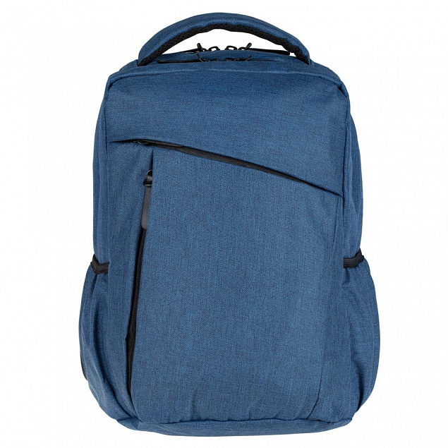 Рюкзак для ноутбука Burst, синий с логотипом в Волгограде заказать по выгодной цене в кибермаркете AvroraStore