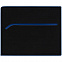 Картхолдер Multimo, черный с синим с логотипом в Волгограде заказать по выгодной цене в кибермаркете AvroraStore