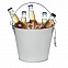Металлическое ведро для пива 4 с логотипом в Волгограде заказать по выгодной цене в кибермаркете AvroraStore