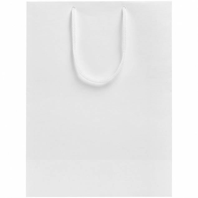 Пакет «Крафт», белый, M с логотипом в Волгограде заказать по выгодной цене в кибермаркете AvroraStore