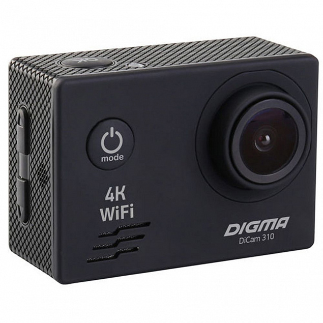 Экшн-камера Digma DiCam 310, черная с логотипом в Волгограде заказать по выгодной цене в кибермаркете AvroraStore