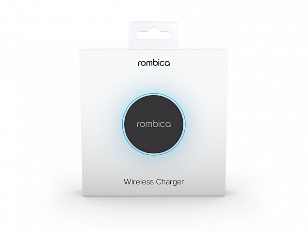 Беспроводное зарядное устройство «NEO Core Quick» c быстрой зарядкой с логотипом Rombica с логотипом в Волгограде заказать по выгодной цене в кибермаркете AvroraStore