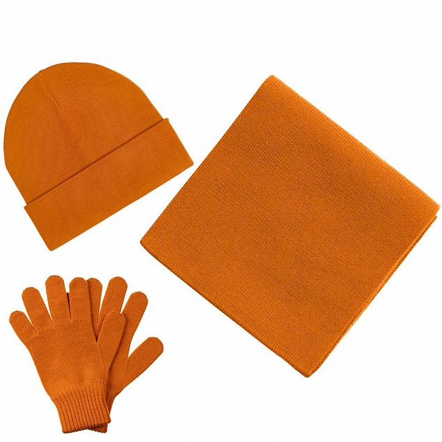 Перчатки Real Talk, оранжевые с логотипом в Волгограде заказать по выгодной цене в кибермаркете AvroraStore
