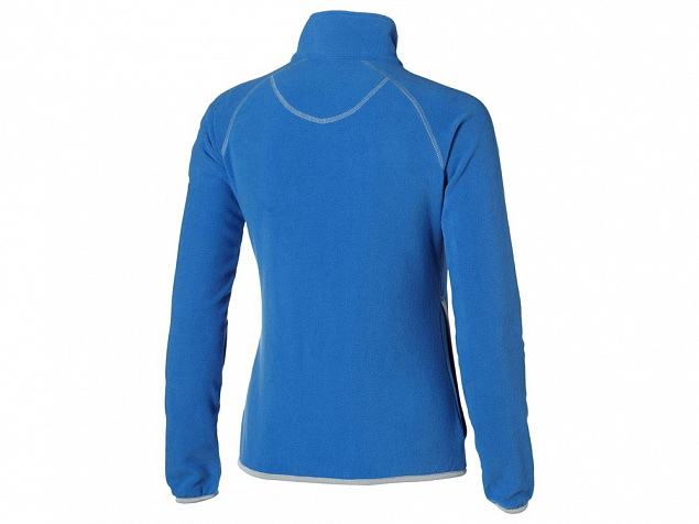 Куртка Drop Shot из микрофлиса женская, небесно-голубой с логотипом в Волгограде заказать по выгодной цене в кибермаркете AvroraStore