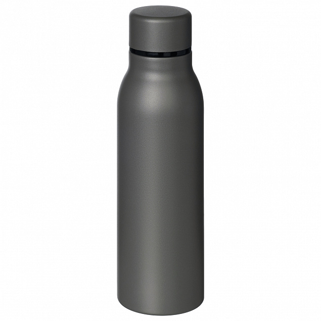 Термобутылка вакуумная герметичная, Sorento, 500 ml, серая с логотипом в Волгограде заказать по выгодной цене в кибермаркете AvroraStore