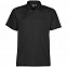 Рубашка поло мужская Eclipse H2X-Dry, черная с логотипом в Волгограде заказать по выгодной цене в кибермаркете AvroraStore