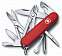 Офицерский нож Deluxe Tinker 91, красный с логотипом в Волгограде заказать по выгодной цене в кибермаркете AvroraStore