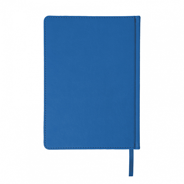 Ежедневник недатированный Anderson, А5,  синий, белый блок с логотипом в Волгограде заказать по выгодной цене в кибермаркете AvroraStore