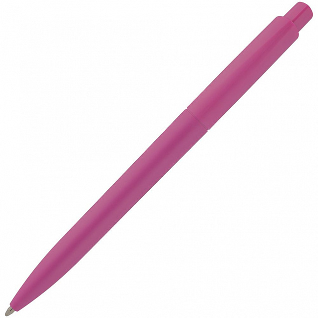 Ручка шариковая Crest, фиолетовая с логотипом в Волгограде заказать по выгодной цене в кибермаркете AvroraStore
