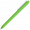 Ручка шариковая Pigra P03 Mat, светло-зеленая с белым с логотипом в Волгограде заказать по выгодной цене в кибермаркете AvroraStore