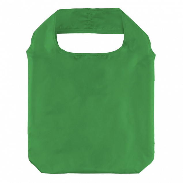 Складная сумка-шоппер из RPET,зеленая с логотипом в Волгограде заказать по выгодной цене в кибермаркете AvroraStore