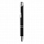 Ручка шариковая с черными черни с логотипом в Волгограде заказать по выгодной цене в кибермаркете AvroraStore