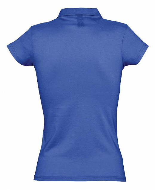 Рубашка поло женская Prescott Women 170, ярко-синяя (royal) с логотипом в Волгограде заказать по выгодной цене в кибермаркете AvroraStore