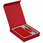 Коробка Rapture для аккумулятора 10000 мАч, флешки и ручки, красная с логотипом в Волгограде заказать по выгодной цене в кибермаркете AvroraStore