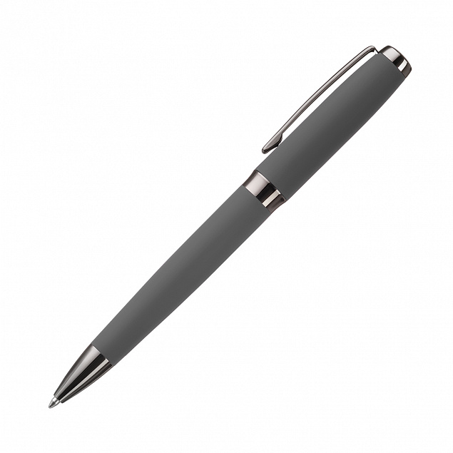 Шариковая ручка Monreal, серая с логотипом в Волгограде заказать по выгодной цене в кибермаркете AvroraStore