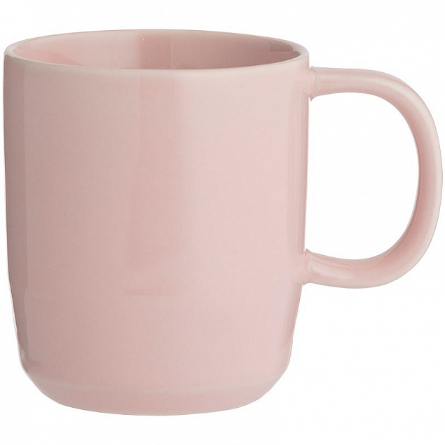 Чашка Cafe Concept, розовая с логотипом в Волгограде заказать по выгодной цене в кибермаркете AvroraStore