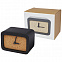 Настольные часы с беспроводной зарядкой Momento из известняка с логотипом в Волгограде заказать по выгодной цене в кибермаркете AvroraStore