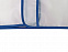 Дождевик Providence, прозрачный/синий с чехлом с логотипом в Волгограде заказать по выгодной цене в кибермаркете AvroraStore