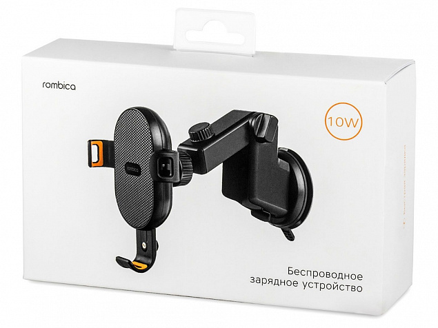 Беспроводное зарядное устройство NEO Clip с логотипом в Волгограде заказать по выгодной цене в кибермаркете AvroraStore