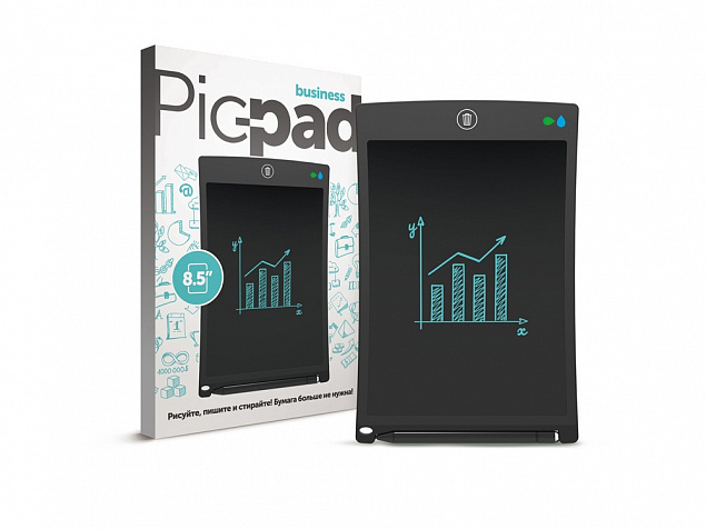 Планшет для рисования Pic-Pad Business Mini с ЖК экраном с логотипом в Волгограде заказать по выгодной цене в кибермаркете AvroraStore