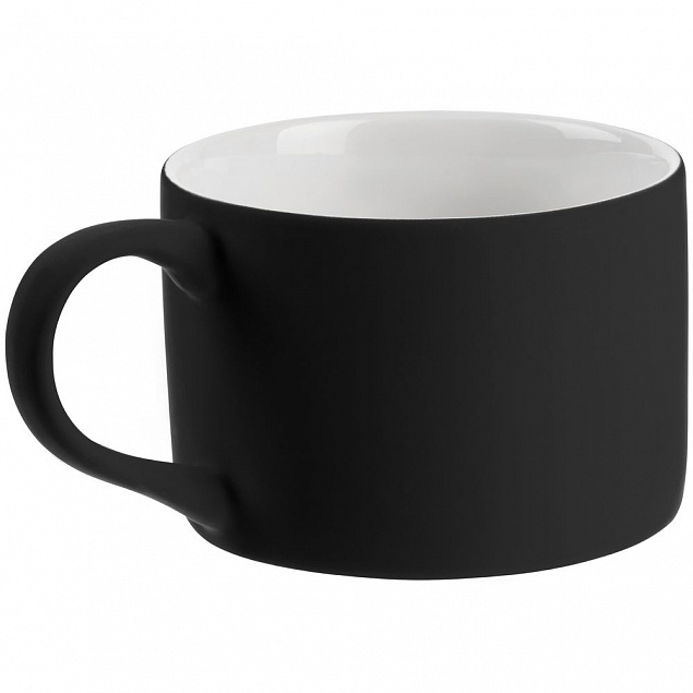 Чайная пара Best Morning, черная с логотипом в Волгограде заказать по выгодной цене в кибермаркете AvroraStore