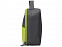 Изотермическая сумка-холодильник Breeze для ланч-бокса, серый/зел яблоко с логотипом в Волгограде заказать по выгодной цене в кибермаркете AvroraStore