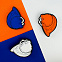 Флешка «Каска», оранжевая, 8 Гб с логотипом в Волгограде заказать по выгодной цене в кибермаркете AvroraStore