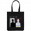 Холщовая сумка «Пикаса какая-та», черная с логотипом в Волгограде заказать по выгодной цене в кибермаркете AvroraStore