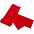 Плед с рукавами Lazybones, красный с логотипом в Волгограде заказать по выгодной цене в кибермаркете AvroraStore