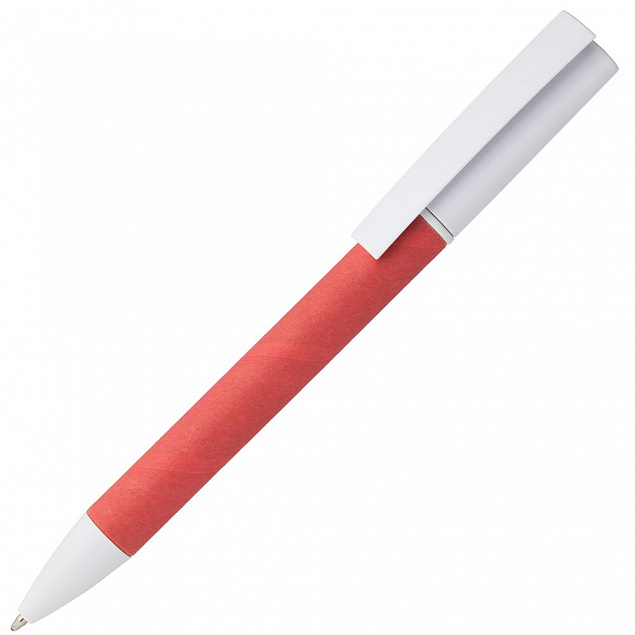 Ручка шариковая Pinokio, красная с логотипом в Волгограде заказать по выгодной цене в кибермаркете AvroraStore