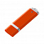 Флешка Memo, 8 Гб, оранжевая с логотипом в Волгограде заказать по выгодной цене в кибермаркете AvroraStore