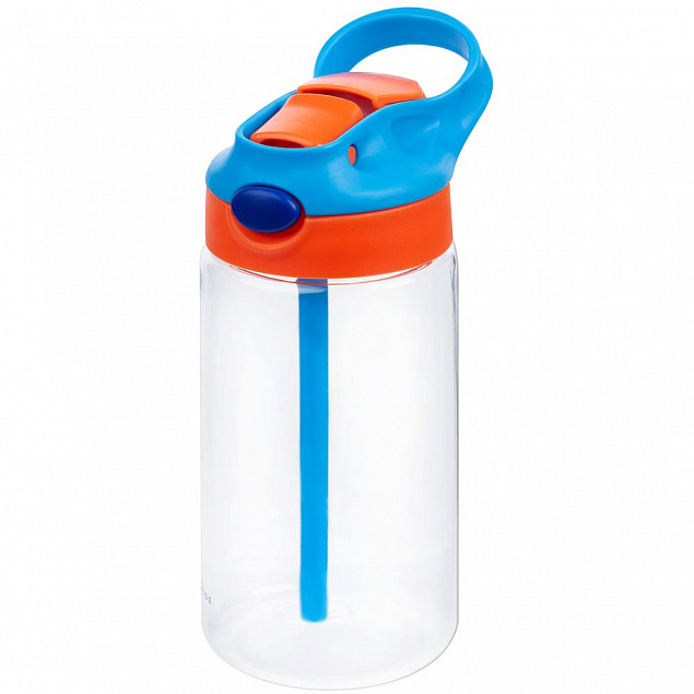 Детская бутылка Frisk, оранжево-синяя с логотипом в Волгограде заказать по выгодной цене в кибермаркете AvroraStore
