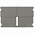 Футляр для маски Devon, серый с логотипом в Волгограде заказать по выгодной цене в кибермаркете AvroraStore
