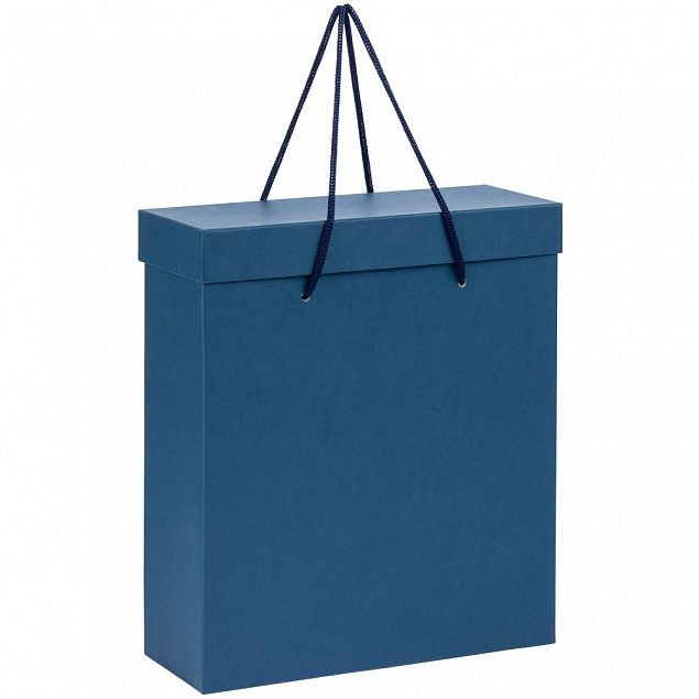 Коробка Handgrip, большая, синяя с логотипом в Волгограде заказать по выгодной цене в кибермаркете AvroraStore