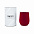Набор Cofer Tube софт-тач CO12s grey, красный с логотипом в Волгограде заказать по выгодной цене в кибермаркете AvroraStore
