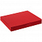 Коробка самосборная Flacky Slim, красная с логотипом в Волгограде заказать по выгодной цене в кибермаркете AvroraStore