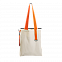 Шоппер Superbag (неокрашенный с оранжевым) с логотипом в Волгограде заказать по выгодной цене в кибермаркете AvroraStore
