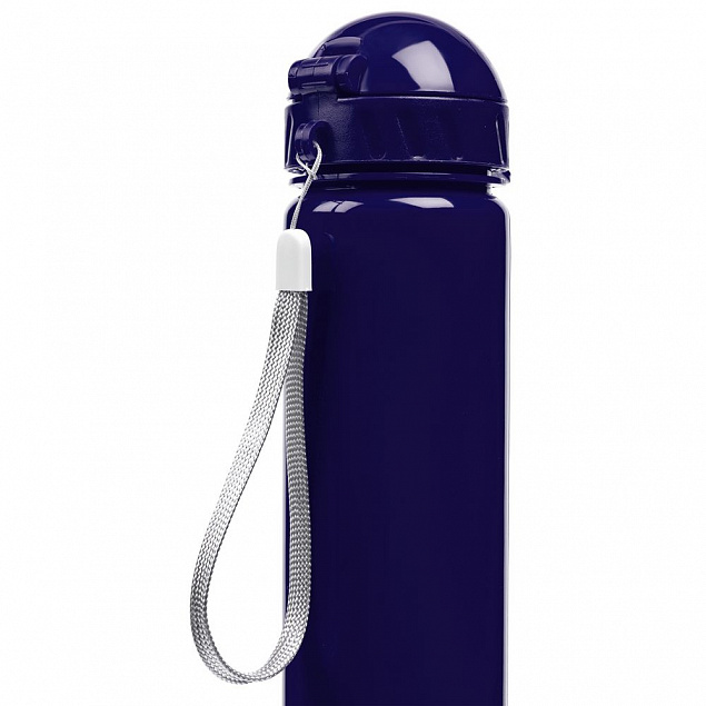 Бутылка для воды Barley, темно-синяя с логотипом в Волгограде заказать по выгодной цене в кибермаркете AvroraStore