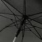 Зонт-трость Alu Golf AC, черный с логотипом в Волгограде заказать по выгодной цене в кибермаркете AvroraStore