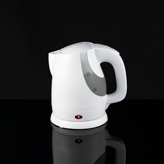 Электрический чайник TwinCups, белый с логотипом в Волгограде заказать по выгодной цене в кибермаркете AvroraStore