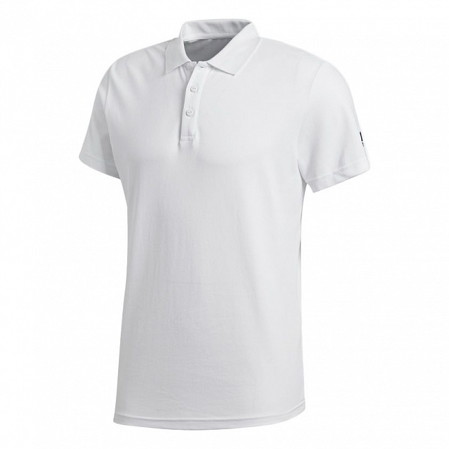 Рубашка поло Essentials Base, белая с логотипом в Волгограде заказать по выгодной цене в кибермаркете AvroraStore